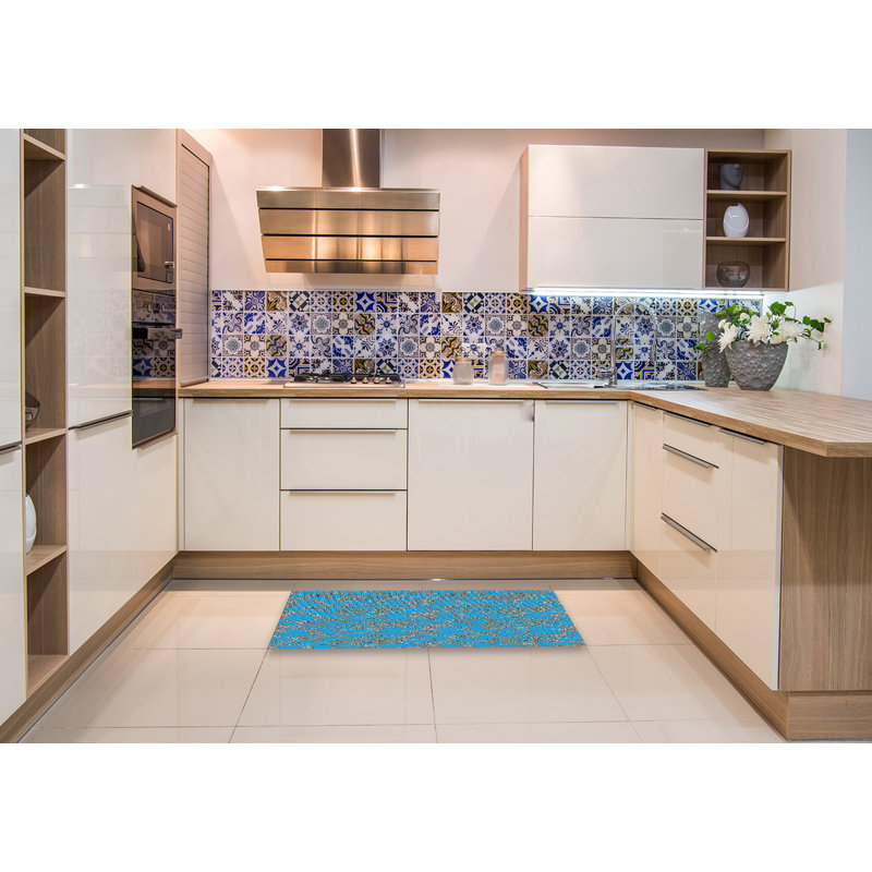 Tapis bleu ciel, Rectangle 3 pi x 5 pi