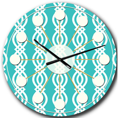Horloge murale rétro Mid-Century