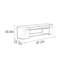 Tabouret avec rangement à chaussures 47,2 po-108431244