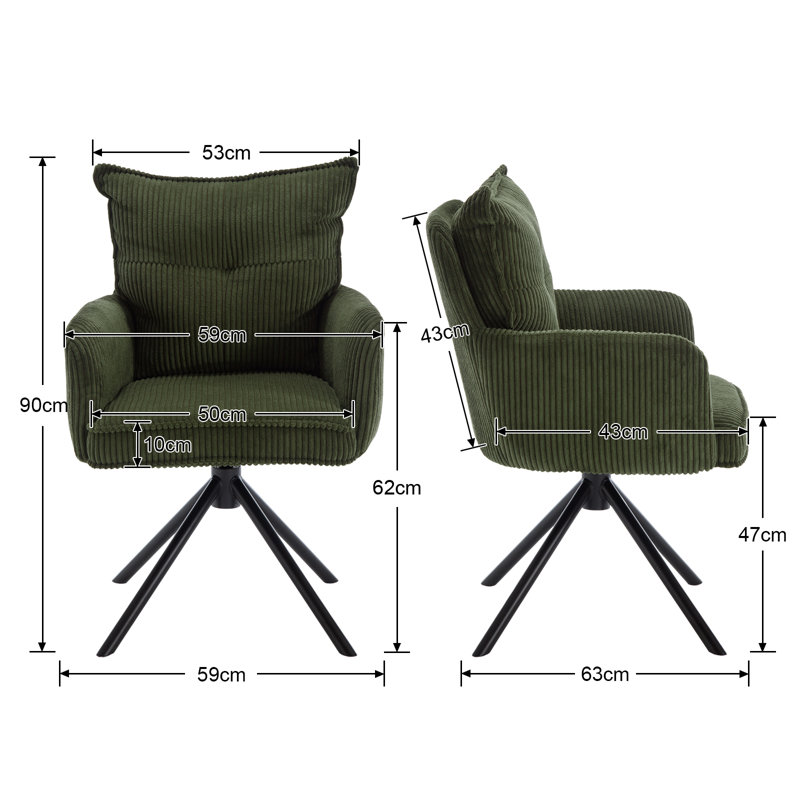 Buchhi Office Chair, Green