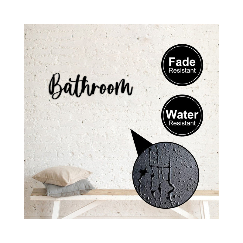 Enseigne de salle de bain Carlynn