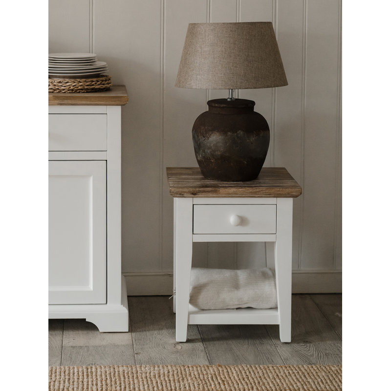Decatur End Table, White