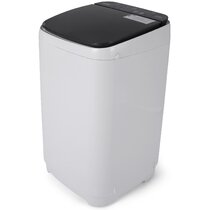 Artist Hand 1.85 Cubic Feet cu. ft. High Efficiency Portable Washer & Dryer  Combo in Gray with Child Safety Lock