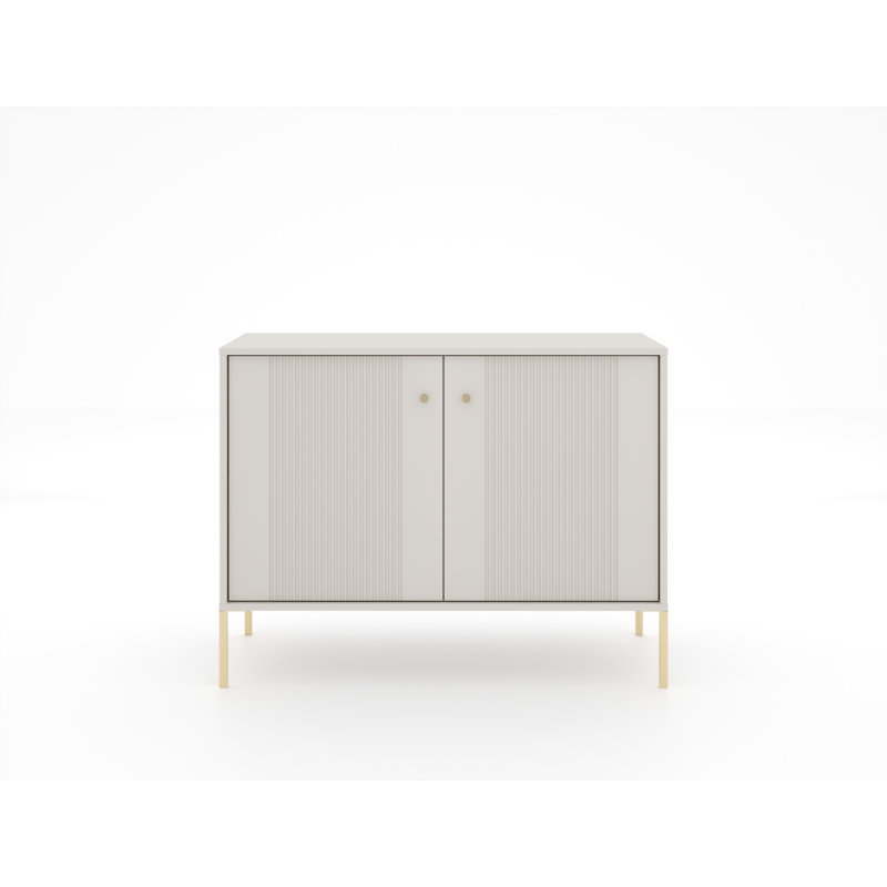 Tanari 104.5cm Sideboard, Cashmere/Gold