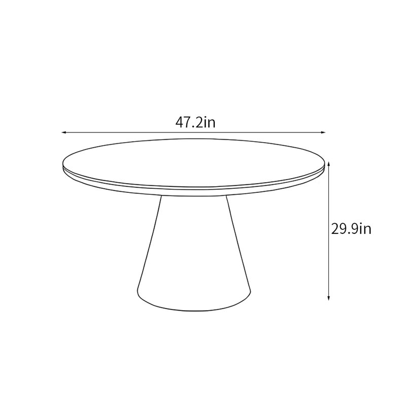 Rickeshia, 29.9"H x 47.2"L x 47.2"W