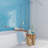 11"X 12.6" Herringbone Polished Glass Mosaic Tile-61266921