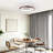 20" Flush Mount Modern Dimmable LED Ceiling Fan Light with App / Remote Control, Timer, 3 Color Temperatures