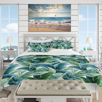 Ensemble de housse de couette Azure Breeze