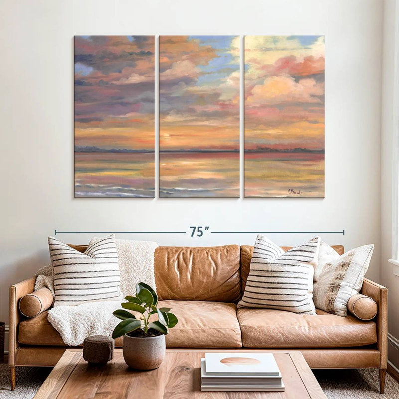 Gillard Shell Island Sunset, 42" H x 65" W