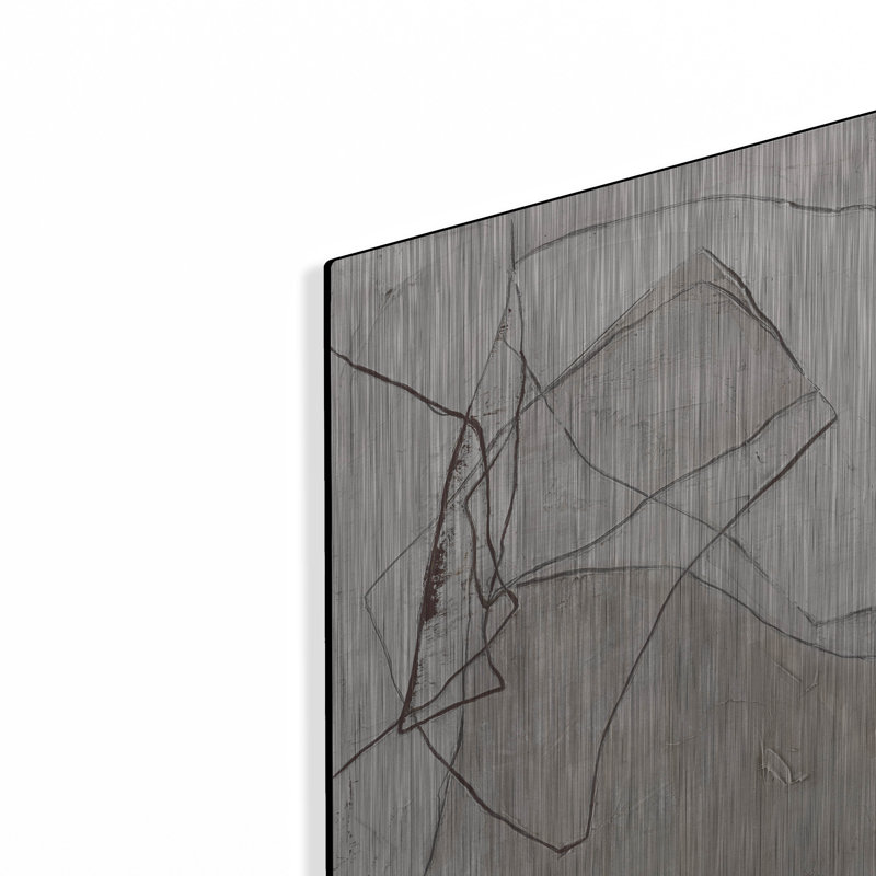  «Cover» par Design Fabrikken, art mural en métal, H 16 po x l 12 po