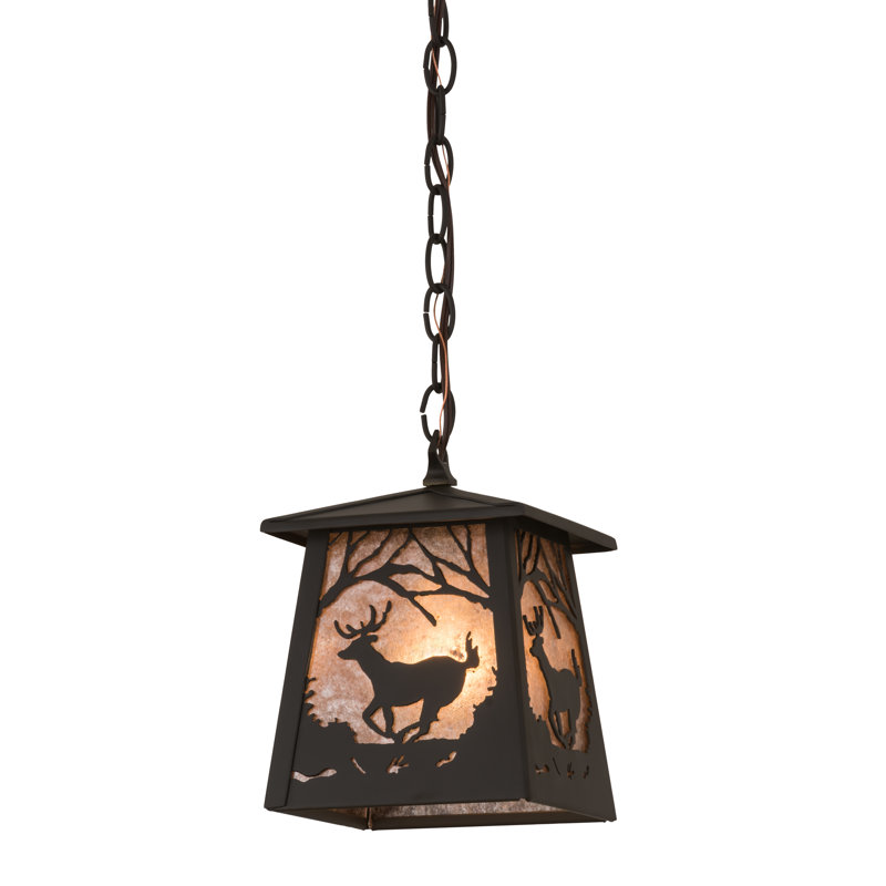 Deer At Dawn 1 - Light Pendant