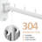 180°Rotation Laundry Drying Rack 304 Stainless Steel