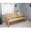 Kathrina Solid Wood Pine Outdoor Bench-1178637370