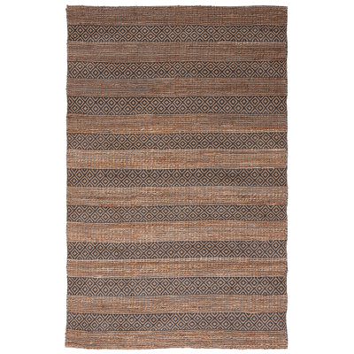 Tapis gris anthracite / naturel Sonny