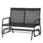 Banc, banc oscillant pour 2 personnes, chaise berçante