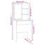 Itasha Dressing Table Set with LED Engineered Wood-740015253