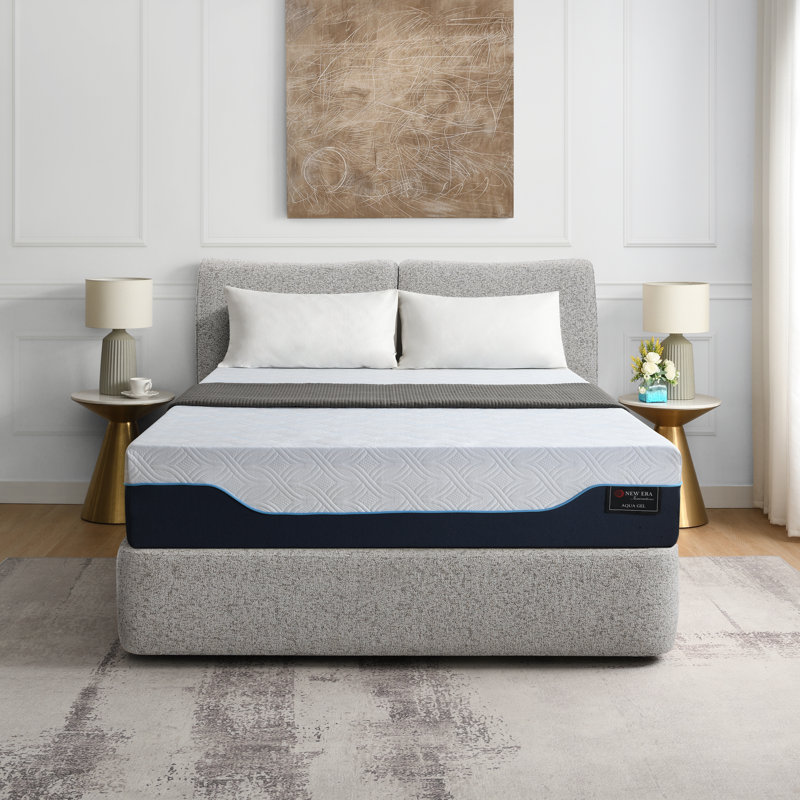 Matelas en mousse viscoélastique gélifiée et sommeil, Grand lit, 12"