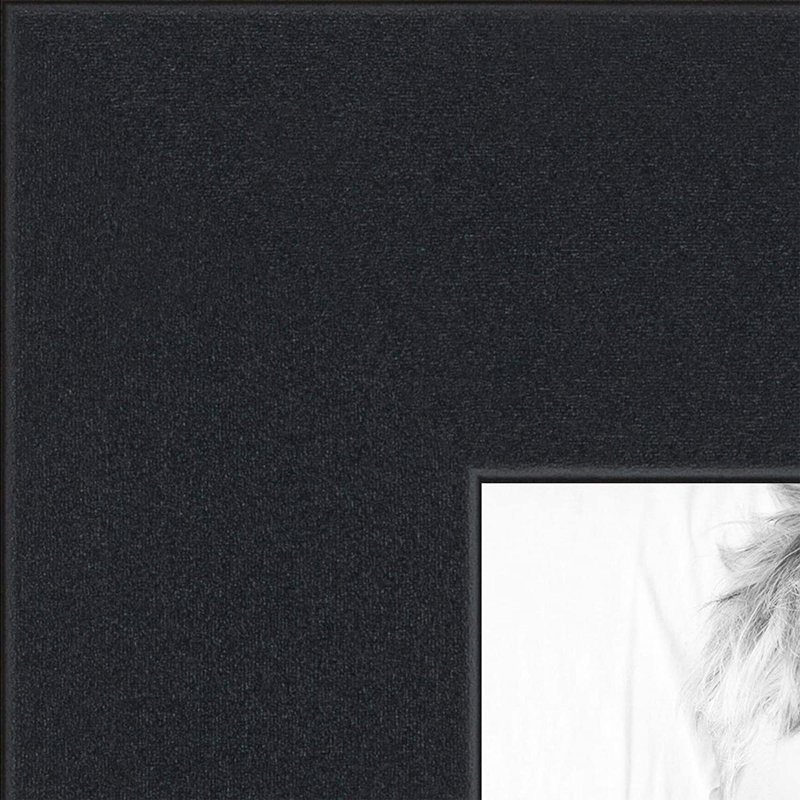 Satin Black Wood Picture Frame