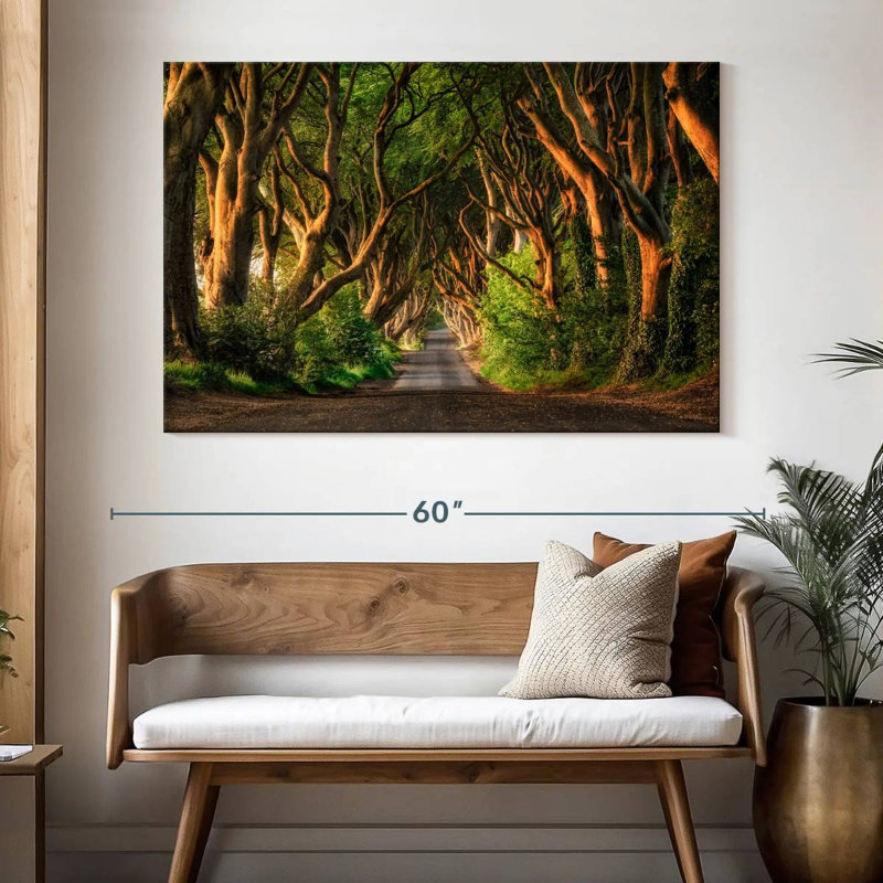 Kavia, forêt de haies sombres Ballymoney, H 34 po x l 51 po