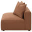 Fauteuil rembourré pour femme en terre cuite-314976086