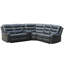Ensemble de canapé modulaire inclinable en L 3 pièces pour canapé en L-88141840
