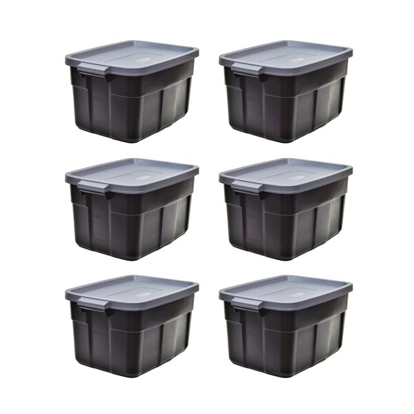United Solutions Rubbermaid Roughneck Plastic Tote Set & Reviews