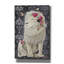  «White Lion» par Heather Gauthier, art mural sur toile, 26 po x 40 po