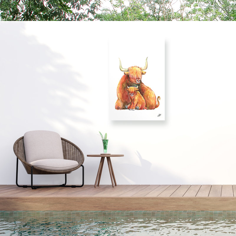 Toile d'extérieur Marc Allante Y. Yakety Yaks, H 12 po x l 19 po