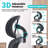 Ergonomic Full Mesh Office Chair with 3D Lumbar Support, 5D Flip-Up Armrests, Adjustable Headrest, 135° Recline, Footrest and 400 lb. Capacity-1002447487
