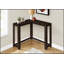 Table d'appoint d'angle étroite, design contemporain pour entrée, solution de rangement durable et peu encombrante-2031514803