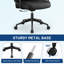 Fauteuil de bureau ergonomique en polyuréthane avec support lombaire-129903509