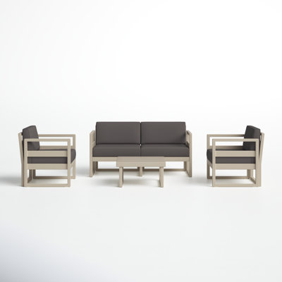 Lane 4 - Person Patio Conversation Set with Cushions