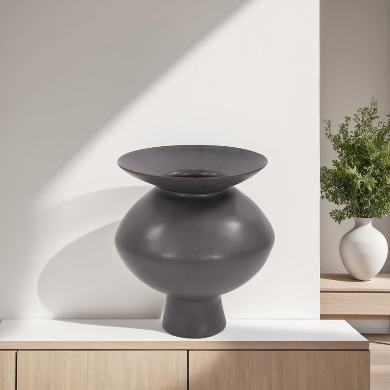 Vase de table Palermo, H 13,5 po x l 12 po x P 12 po