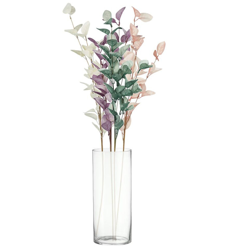 80cm Faux Persimmon Leaf Plant