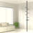 New Style With Trays Adjustable Laundry Pole Clothes Drying Rack Coat Hanger DIY Floor To Ceiling Tension Rod Storage Organizer For Indoor-909645833