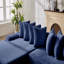 Canapé-lit compressé en velours côtelé: canapé convertible, matelas pliable, conception multifonctionnelle peu encombrante-1149906693