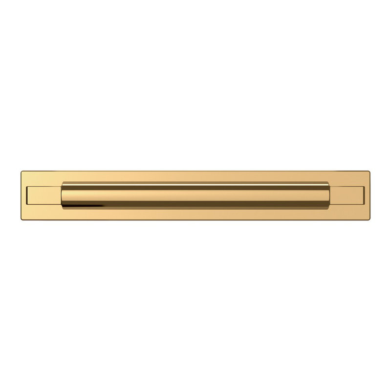 4927 Contemporary Back Plate, Non-Lacquered Brass