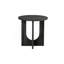 Ensemble de tables 3 pièces de style contemporain 1 table basse ronde 2X