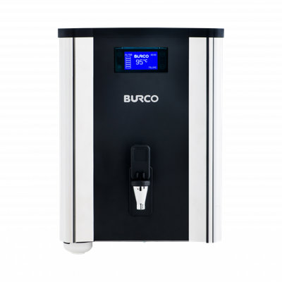 Burco Stainless Steel Whistling Electric Tea Kettle