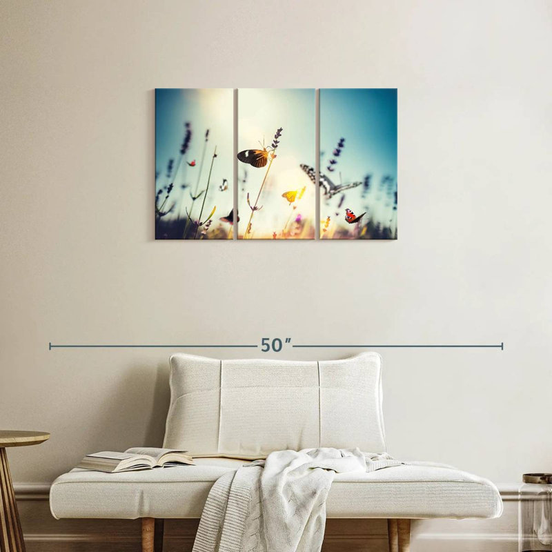 Brampt Butterfly Garden, 20" H x 33" W