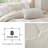 Bedsure Grid Boho Duvet Cover  Tufted Boho Bedding Set, 3 Pieces  Home Bedding for All Seasons-105311137-105311141