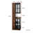 70" Display Cabinet with Glass Doors and Lights
