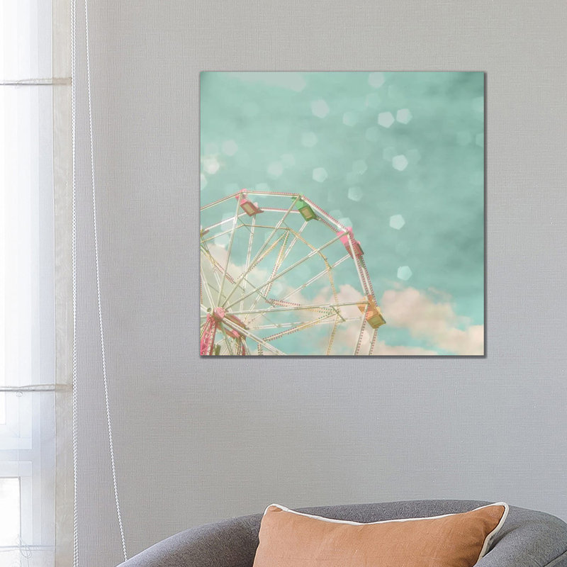 Candy Wheel by Cassia Beck - Wrapped Canvas Gallery-Wrapped Canvas Giclée, 66.04cm H x 66.04cm W