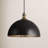 Asherman 1 - Light Pacific Bronze/Antique Brass Dome Pendant