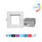 4'' Selectable Color Temperature 10.73 Watt Dimmable Air-Tight IC Rated LED Canless Recessed Lighting Kit