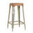 Iftimie Counter Stool with Metal Frame-1330666745