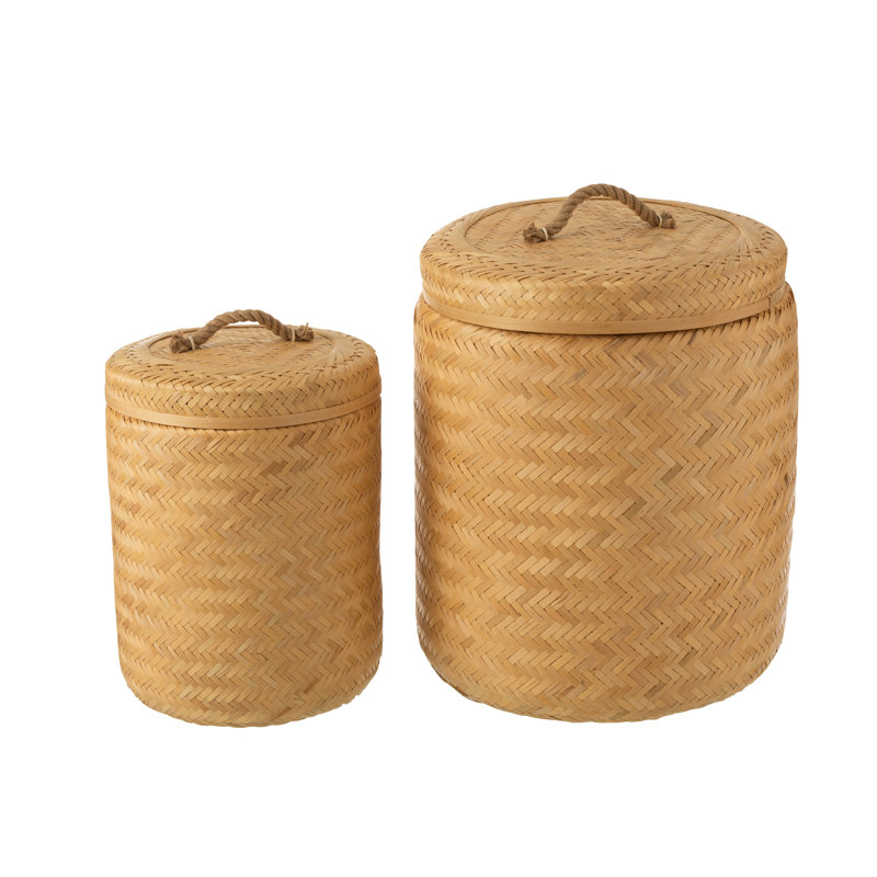 Bamboo Laundry Set with Handles