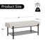 Banc de rangement capitonné et capitonné-1002766493