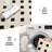Dotgrid Absorbent Machine Washable Rug, Multi-Purpose Dirt Trapper,Pet-Friendly,White-1367478310