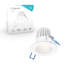 Panneau lumineux DEL rond 2 po-66338701